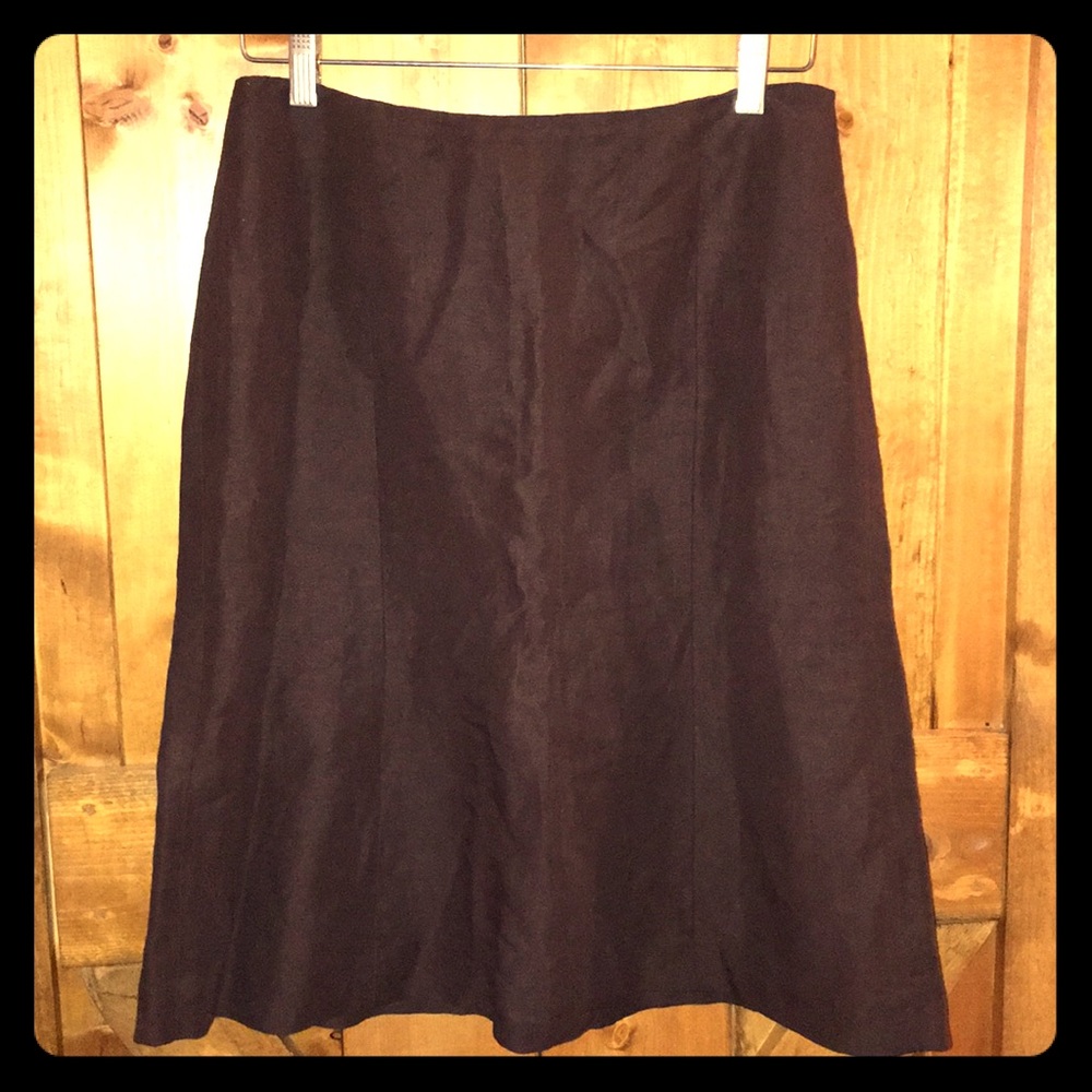 Ann Taylor brown skirt